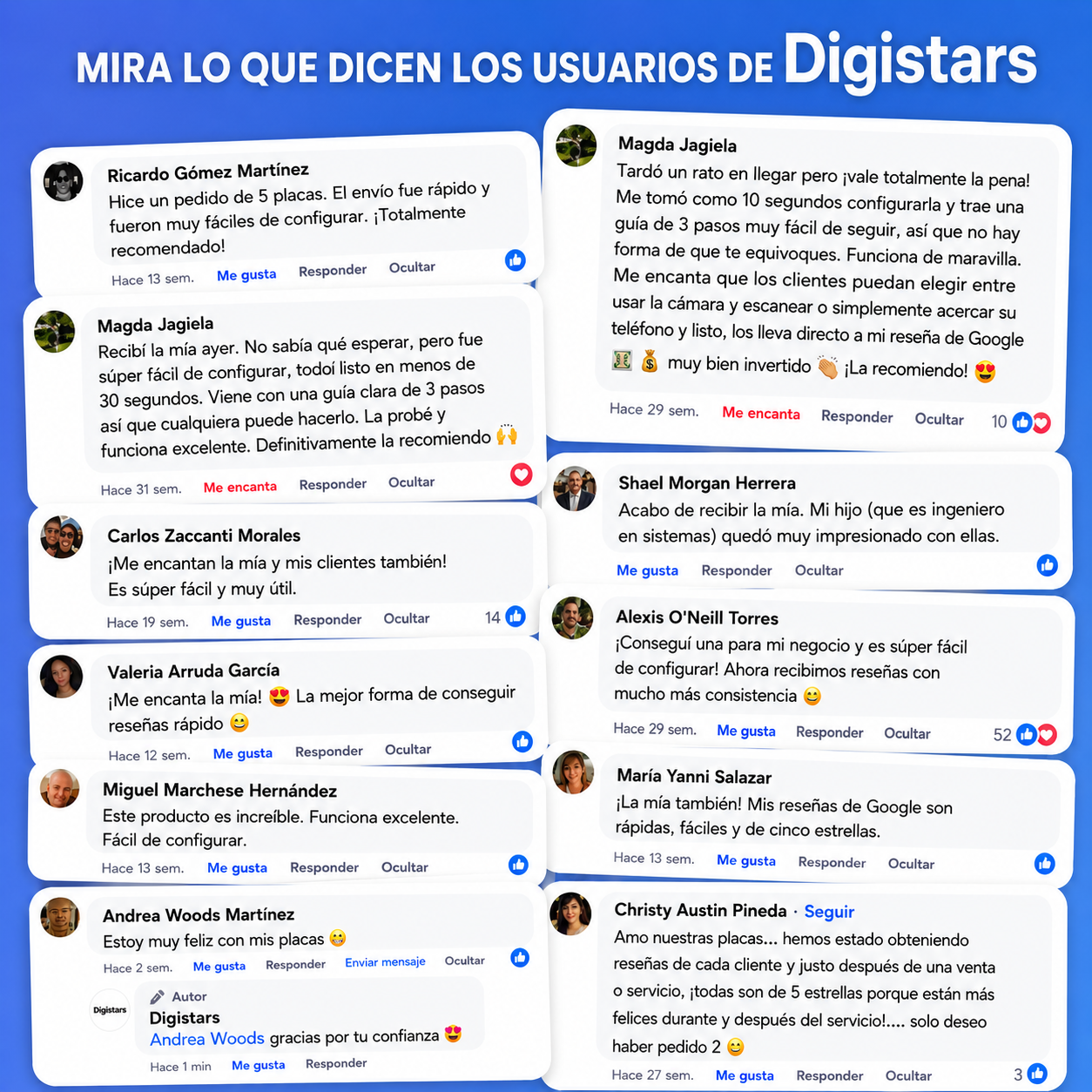 Placa de ReseƱas Google